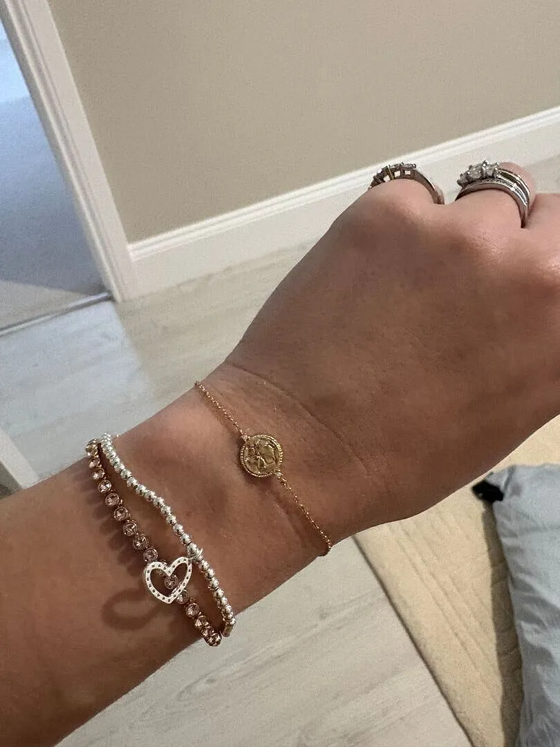 Astrid & Miyu Sagittarius bracelet doré zodiaque