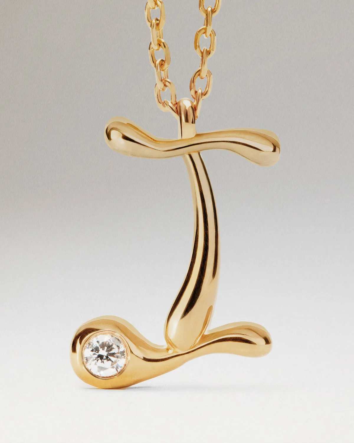 PDPAOLA Initial I collier lettre doré 40-50 cm