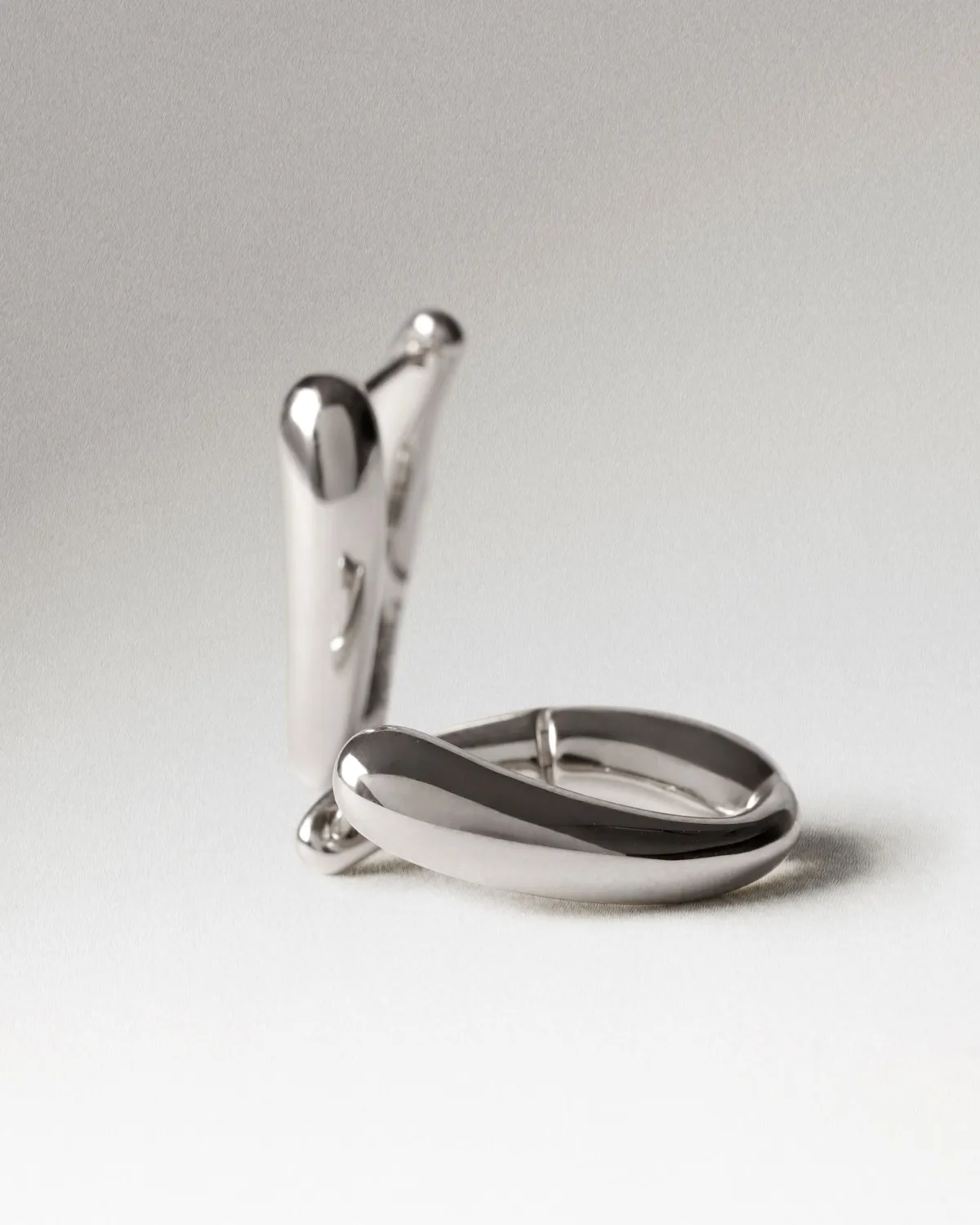 PDPAOLA Rodeo Helix créoles argent 20 mm