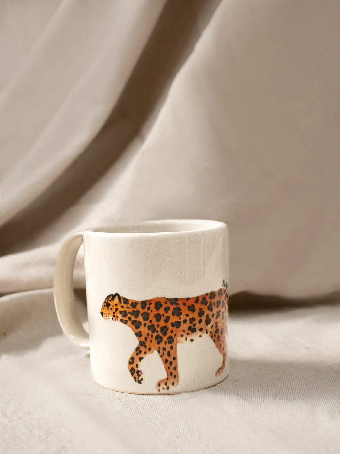 Nach Bijoux Il était une fois mug léopard porcelaine 8,5 cm