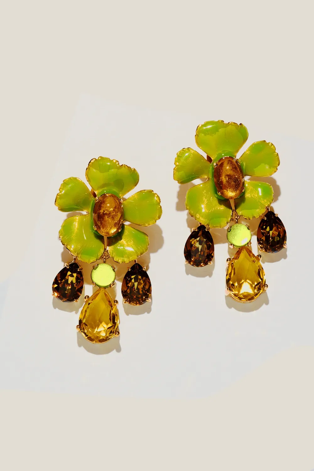 Philippe Ferrandis Bagatelle boucles d’oreilles clips doré
