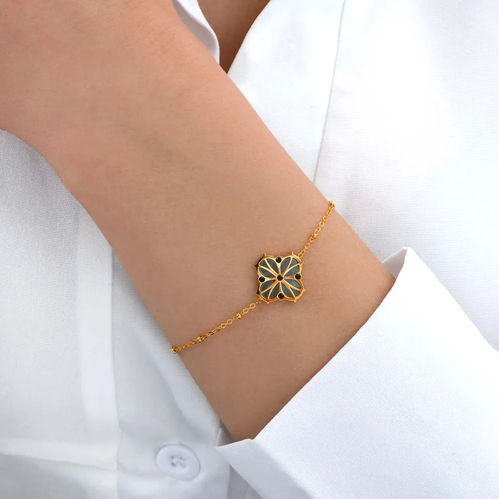 Nao de Paris Fleur Nouvelle coffret trio nacre grise