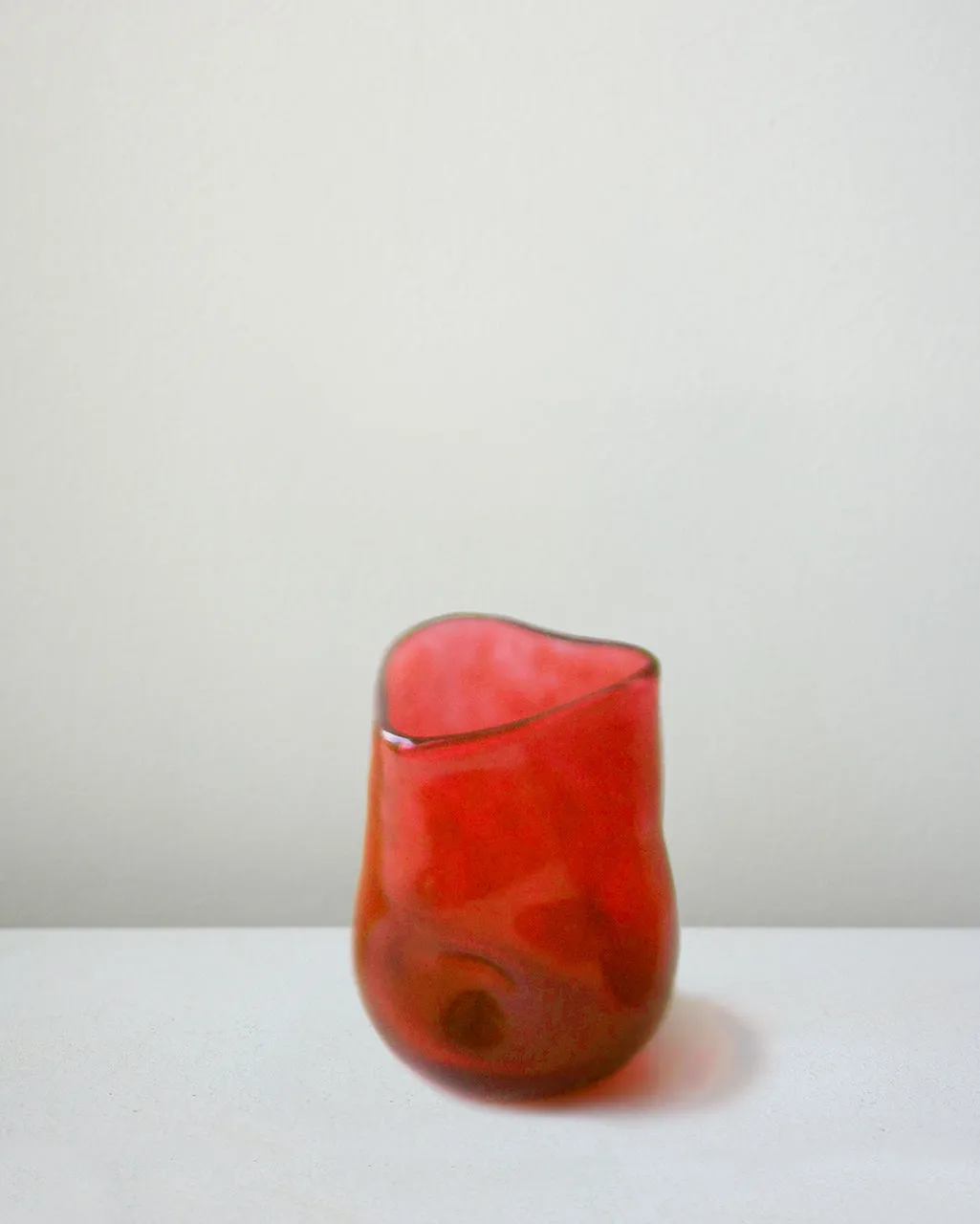 Completedworks Thaw verre gobelet rouge verre recyclé