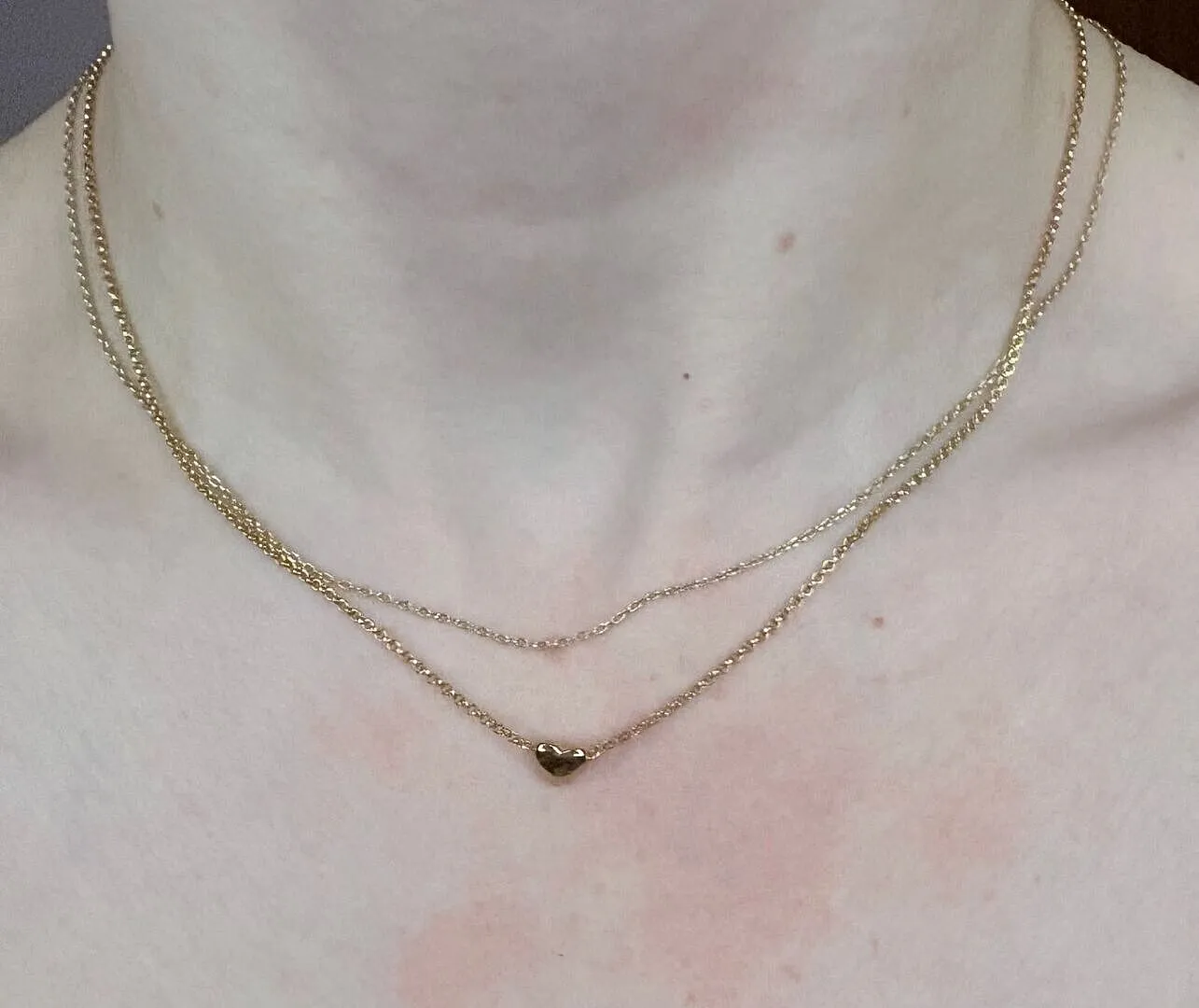 Astrid & Miyu Love Heart collier or cœur
