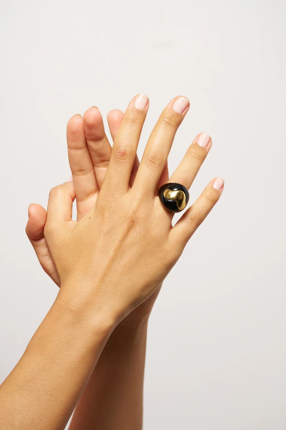 Philippe Ferrandis Waves bague grande vague résine