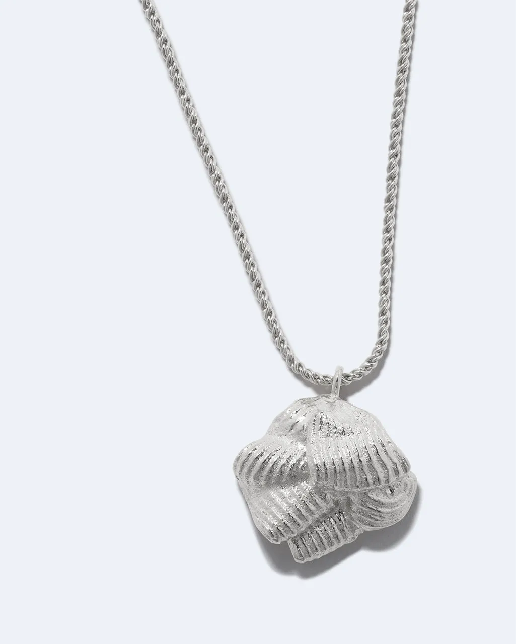 Completedworks Buttercream collier argent pendentif