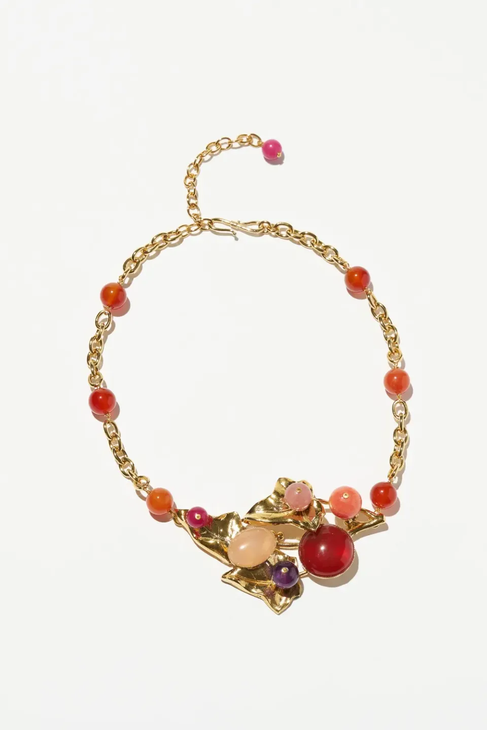 Philippe Ferrandis Eclosion collier rond doré