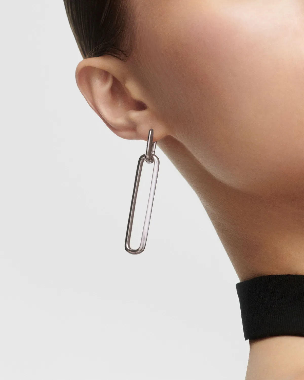 PDPAOLA Rodeo boucles créoles argent 60,5 mm