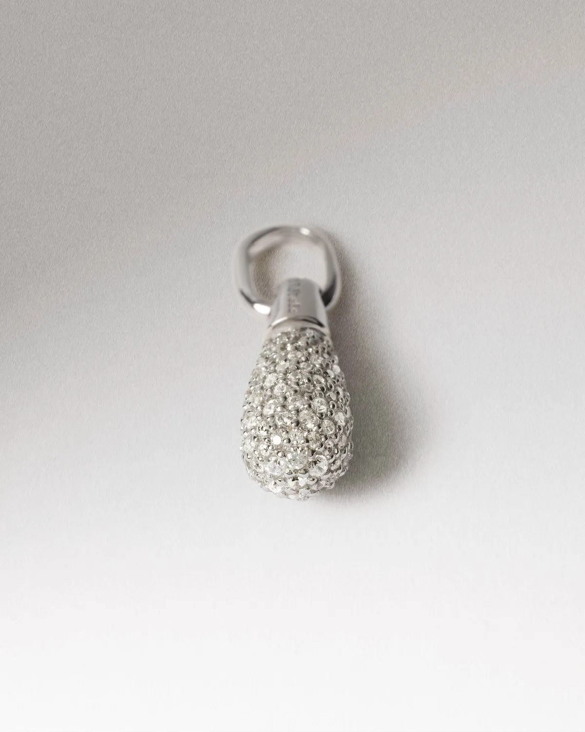 PDPAOLA Pavé Drop pendentif pavé argent