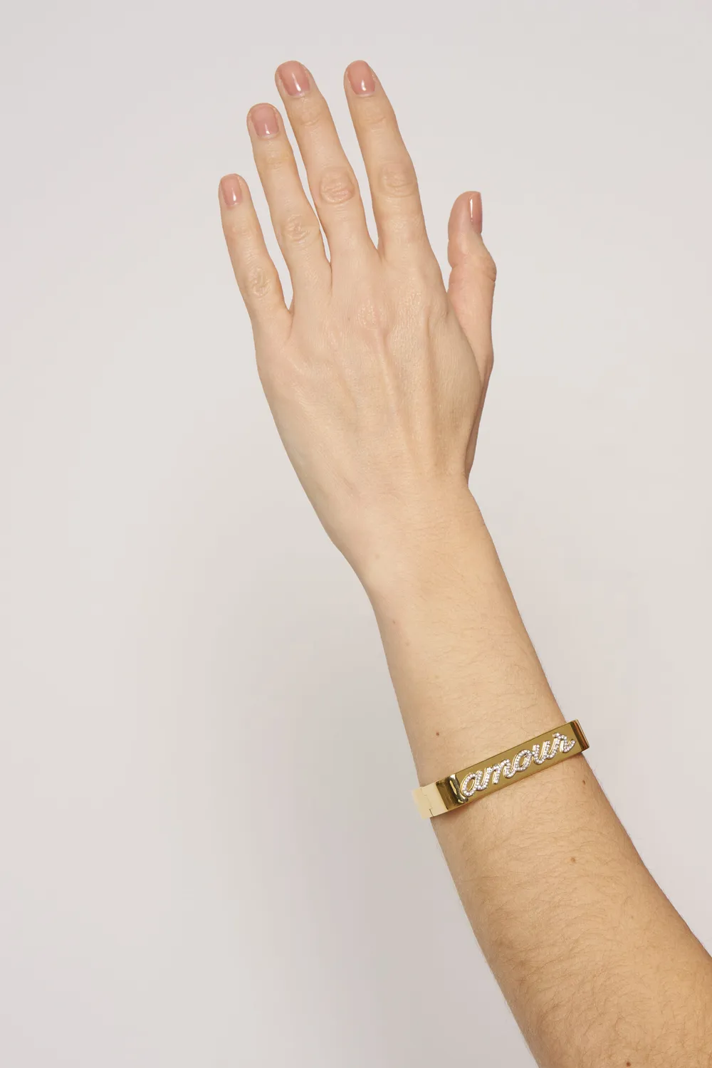 Philippe Ferrandis Amour jonc bracelet bicolore doré