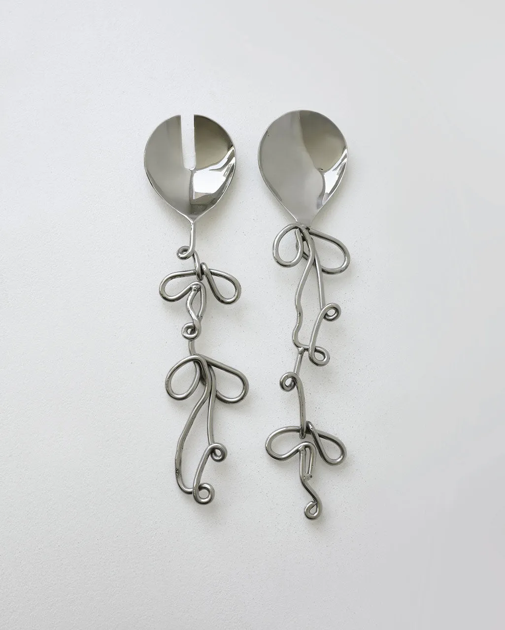 Completedworks Fold A Very Serious Salad service salade argent lot 2