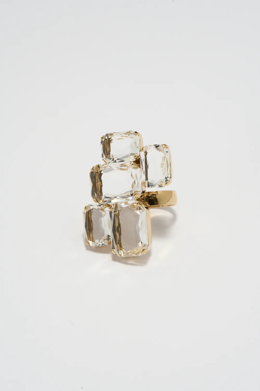 Philippe Ferrandis Baléares bague ajustable plaqué or 24 carats