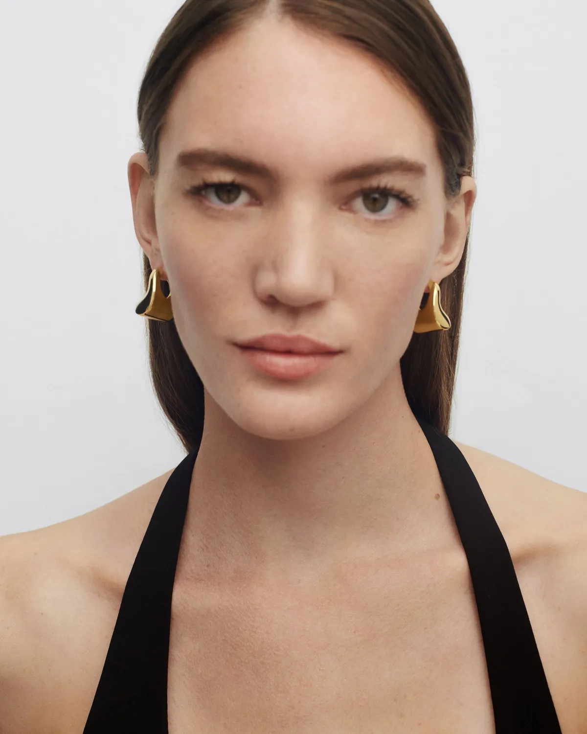 PDPAOLA Ibiza Hoops créoles épaisses plaqué or 24mm