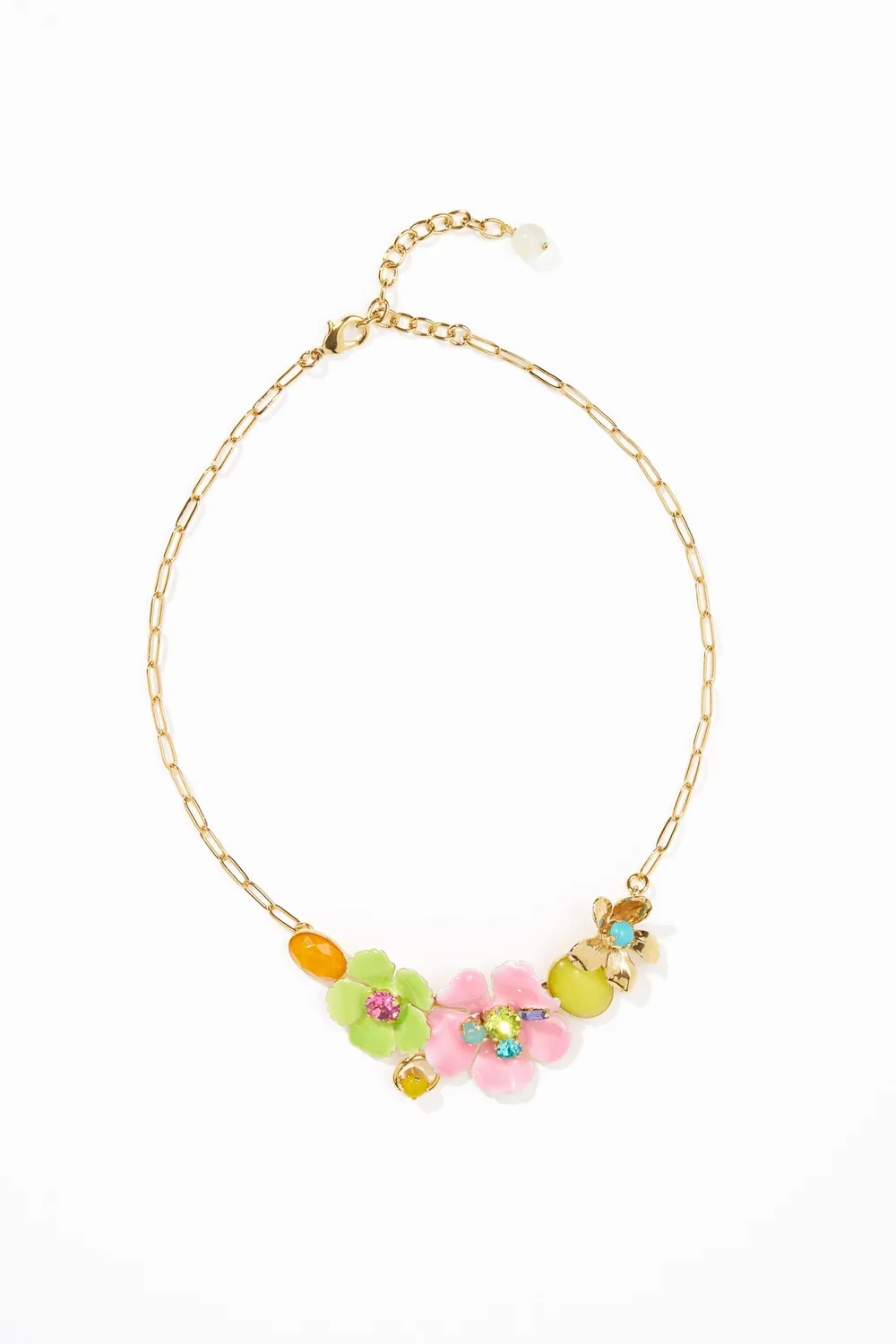 Philippe Ferrandis Ischia collier fleurs petit modèle