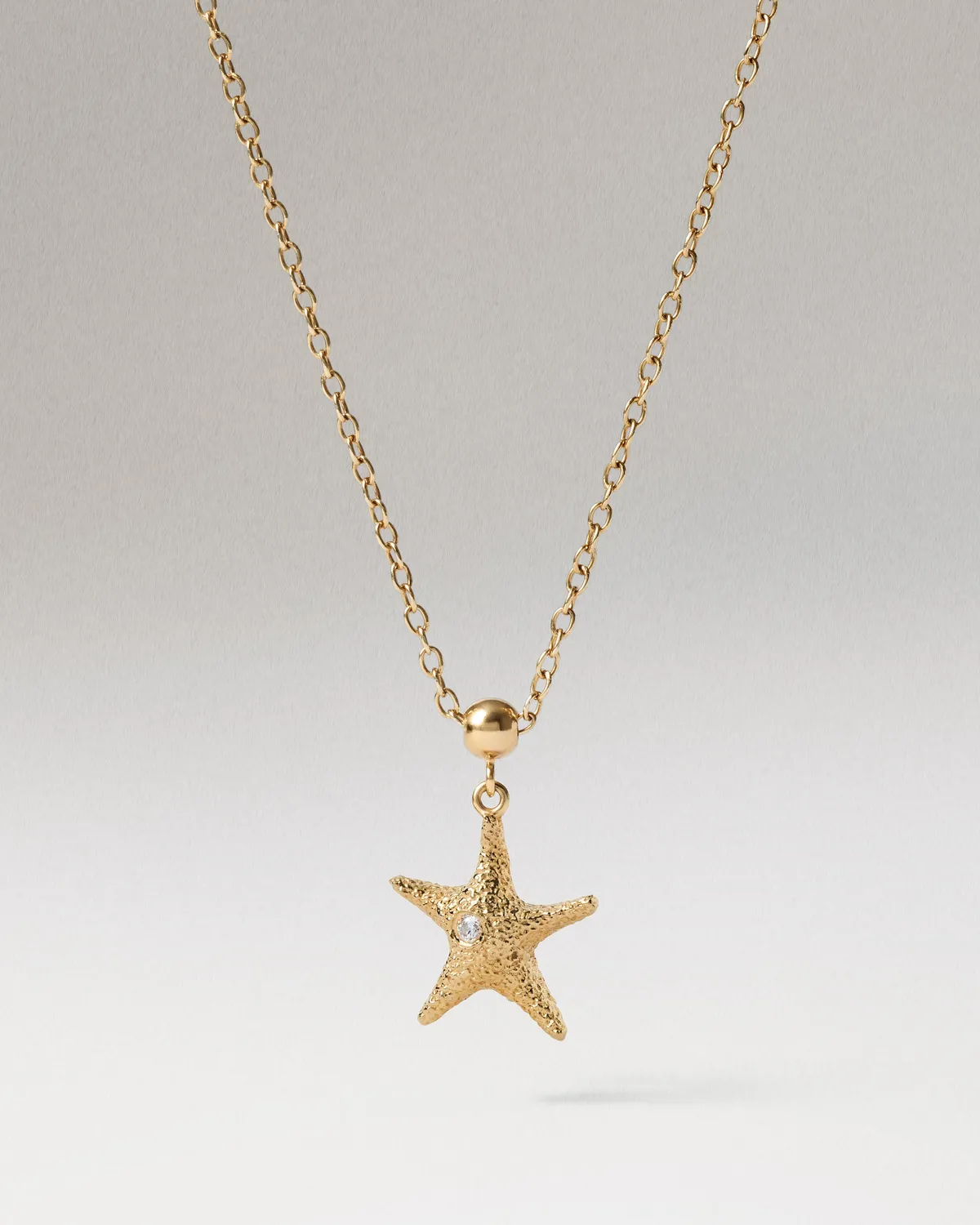 PDPAOLA Starfish charm étoile de mer zirconia