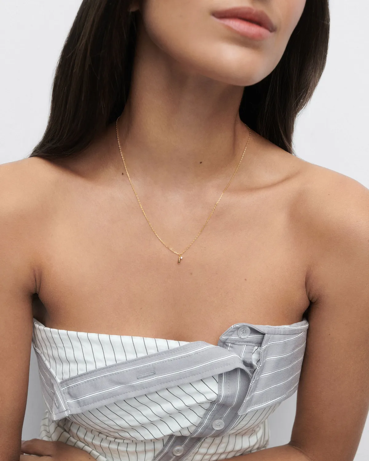 PDPAOLA Kira collier oxyde blanc