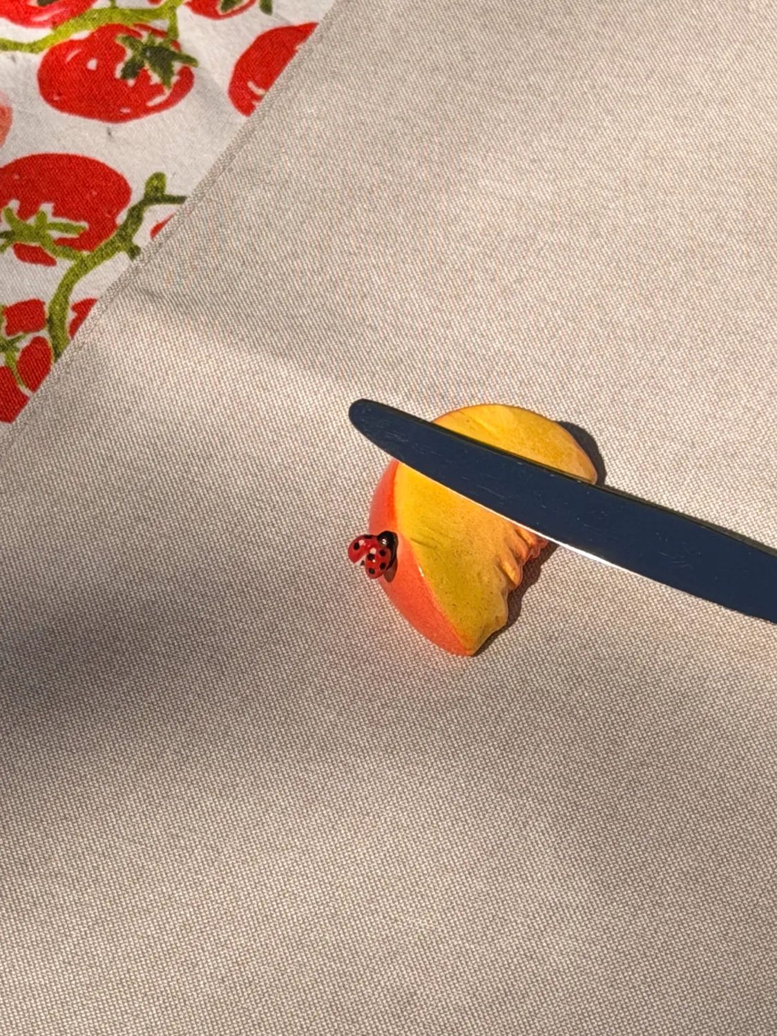 Nach Bijoux Art de vivre n°2 set 6 porte-couteaux fruits
