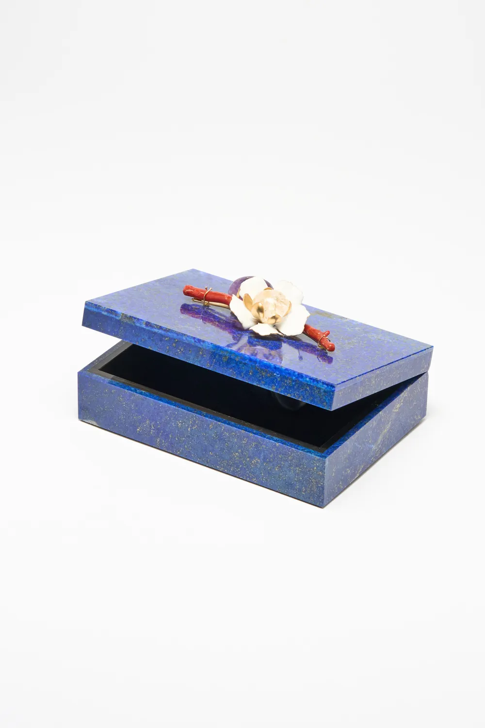 Philippe Ferrandis boîte lapis-lazuli unique corail