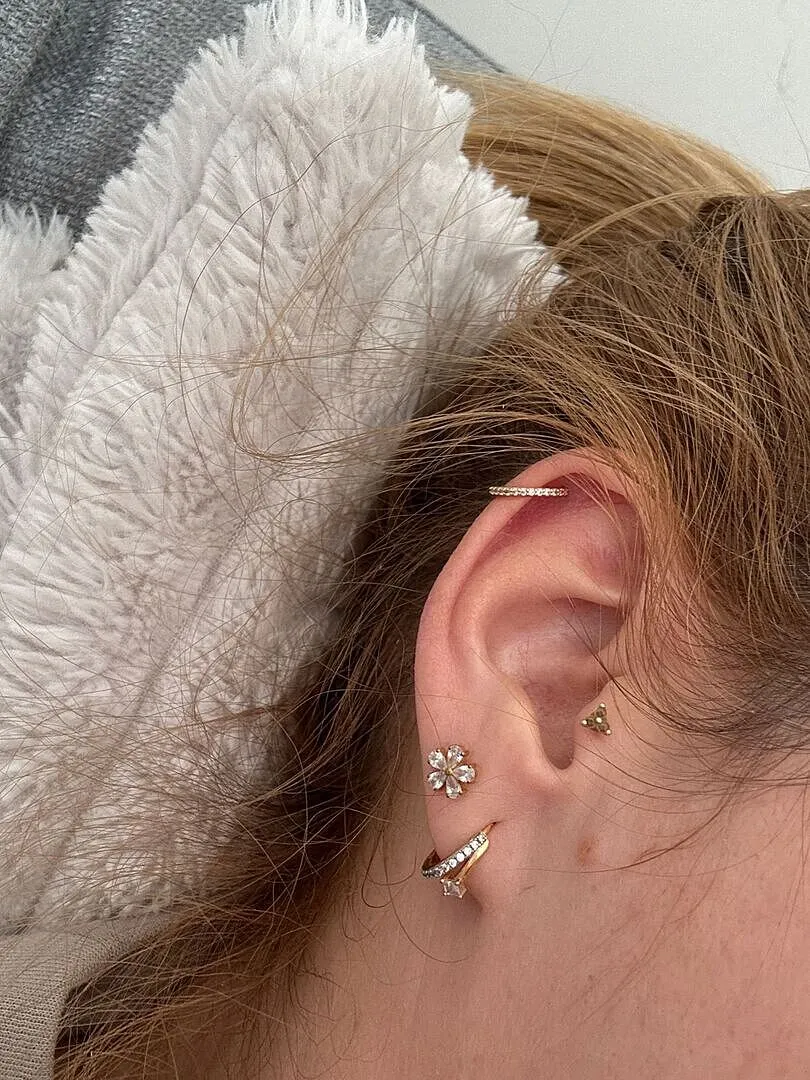 Astrid & Miyu Pavé Seamless 1.2mm piercing or massif