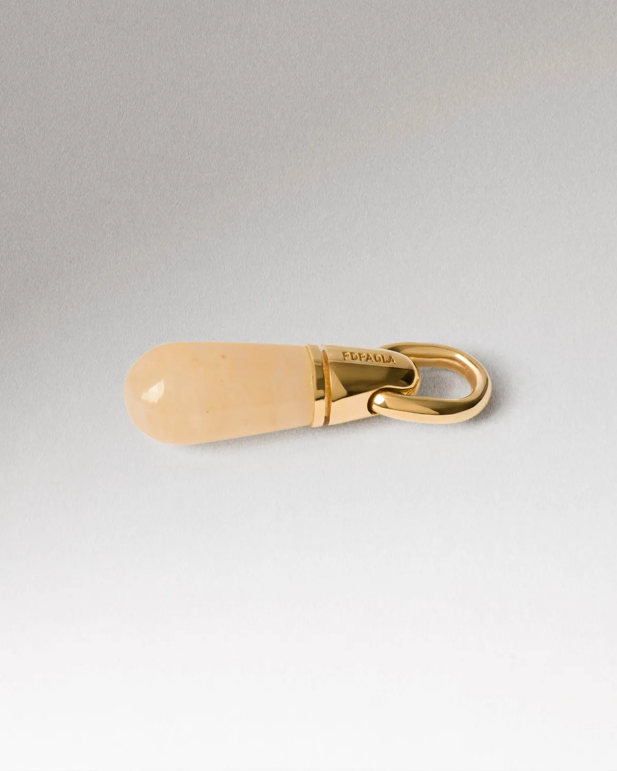 PDPAOLA Yellow Aventurine Drop pendentif aventurine jaune