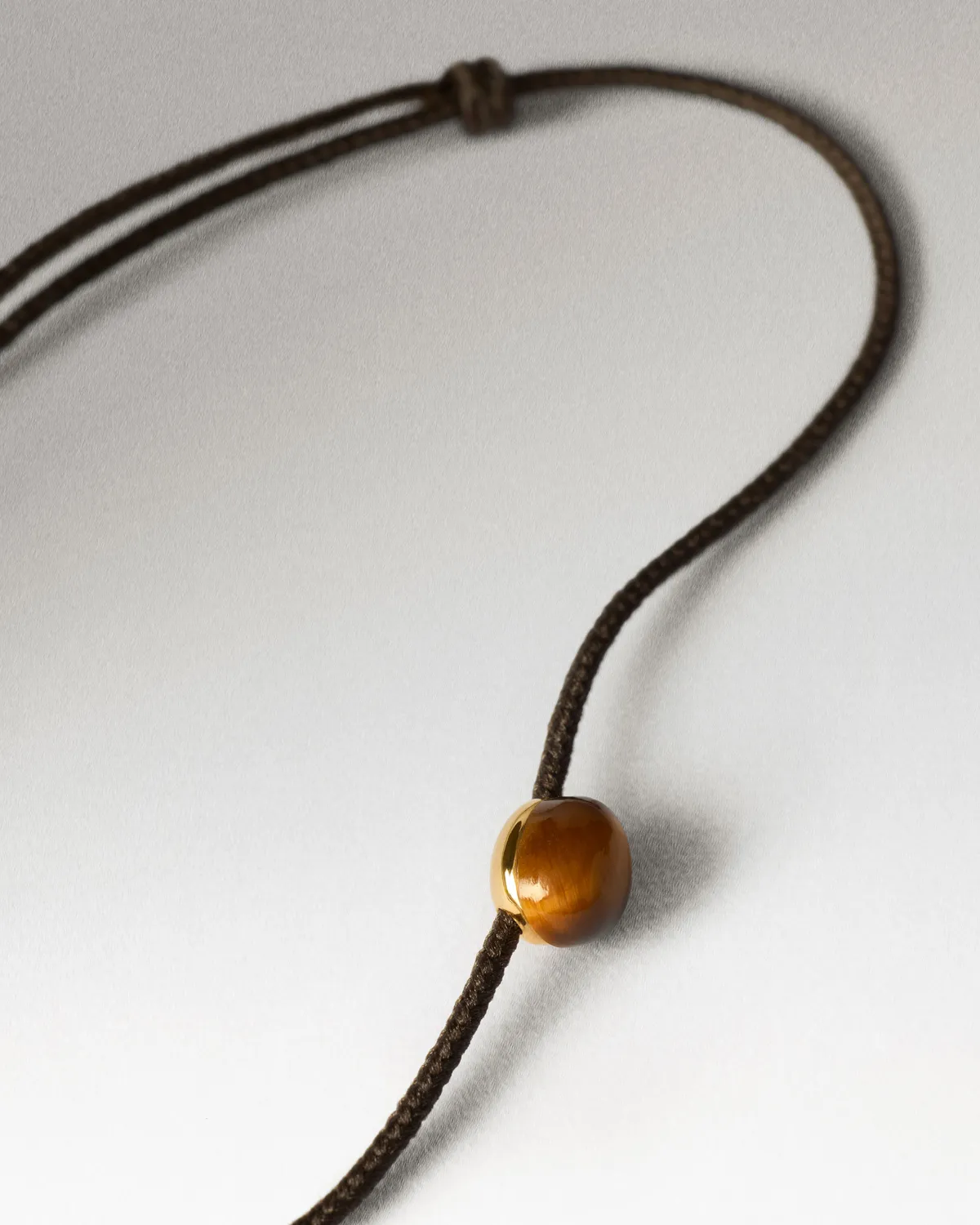 PDPAOLA Orion bracelet cordon oeil de tigre
