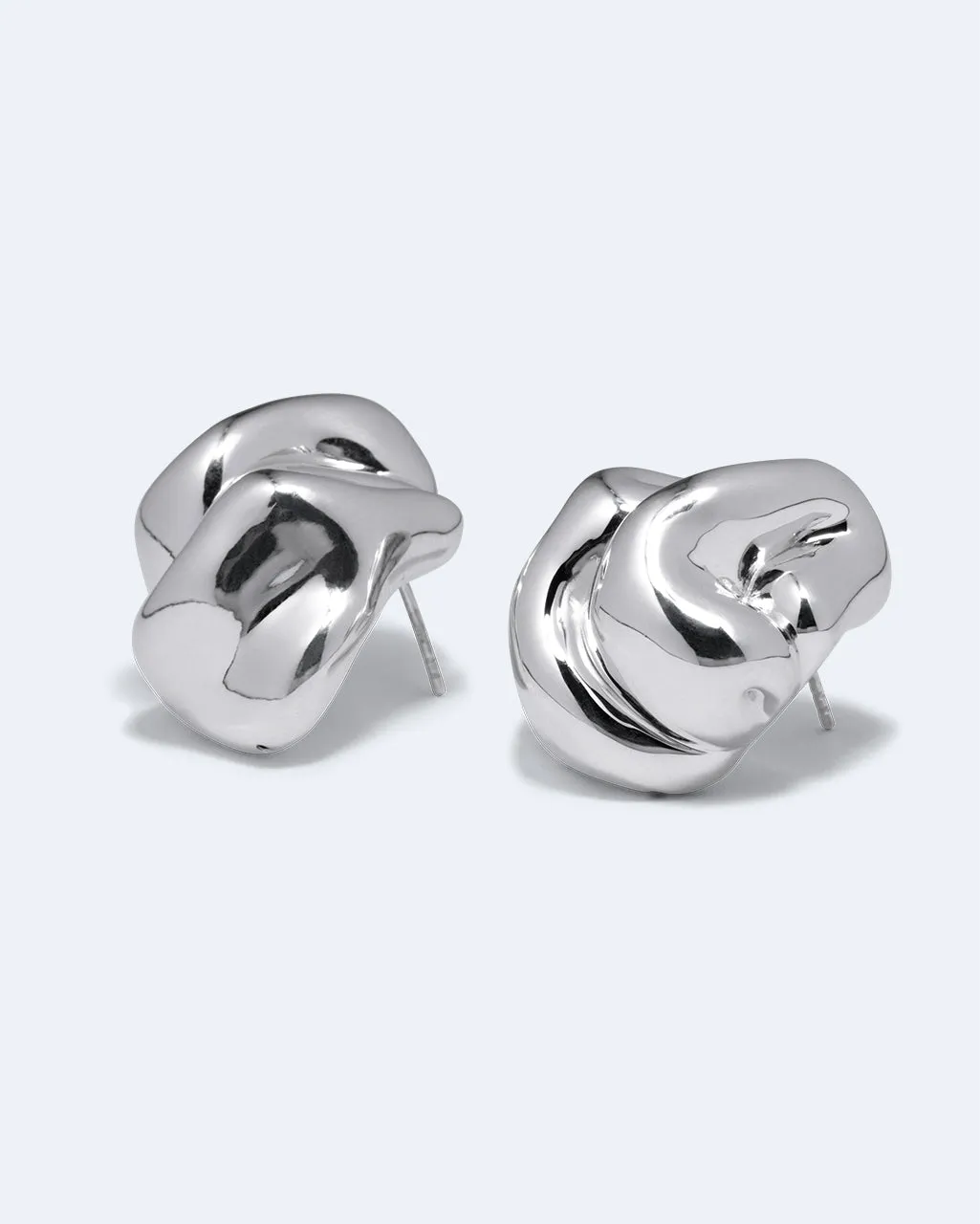 Completedworks Knoll boucles d’oreilles argent recyclé