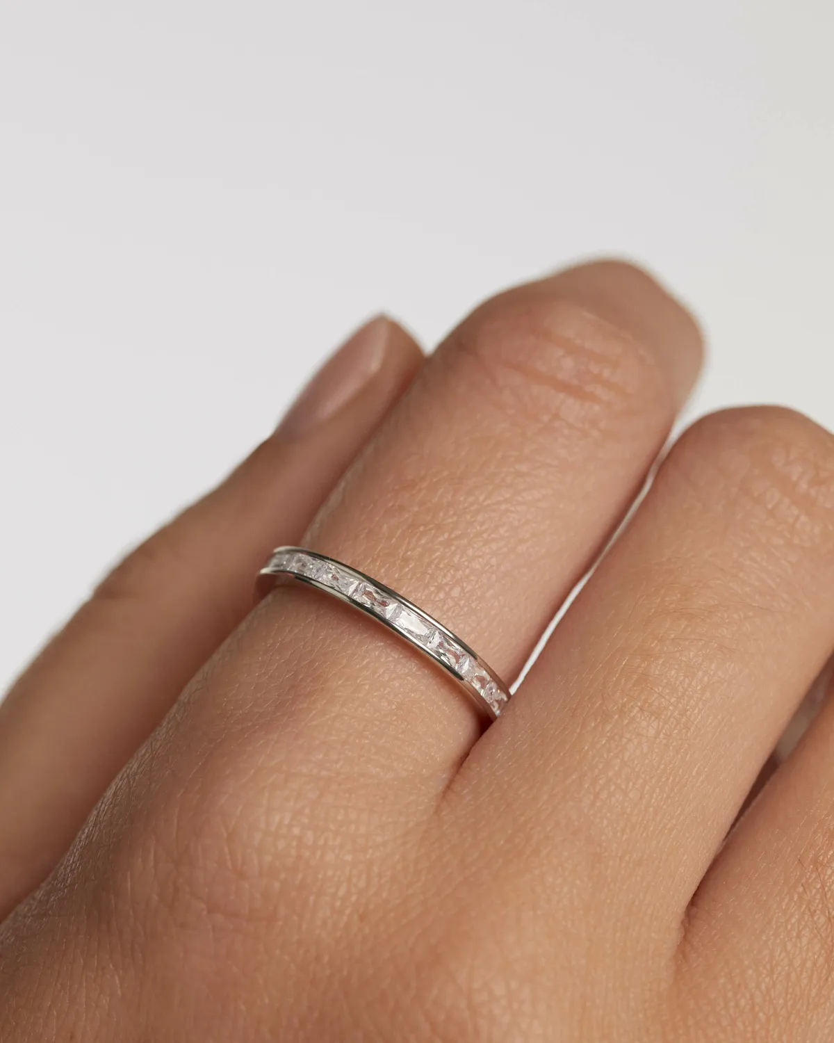 PDPAOLA Viena bague argent zirconia