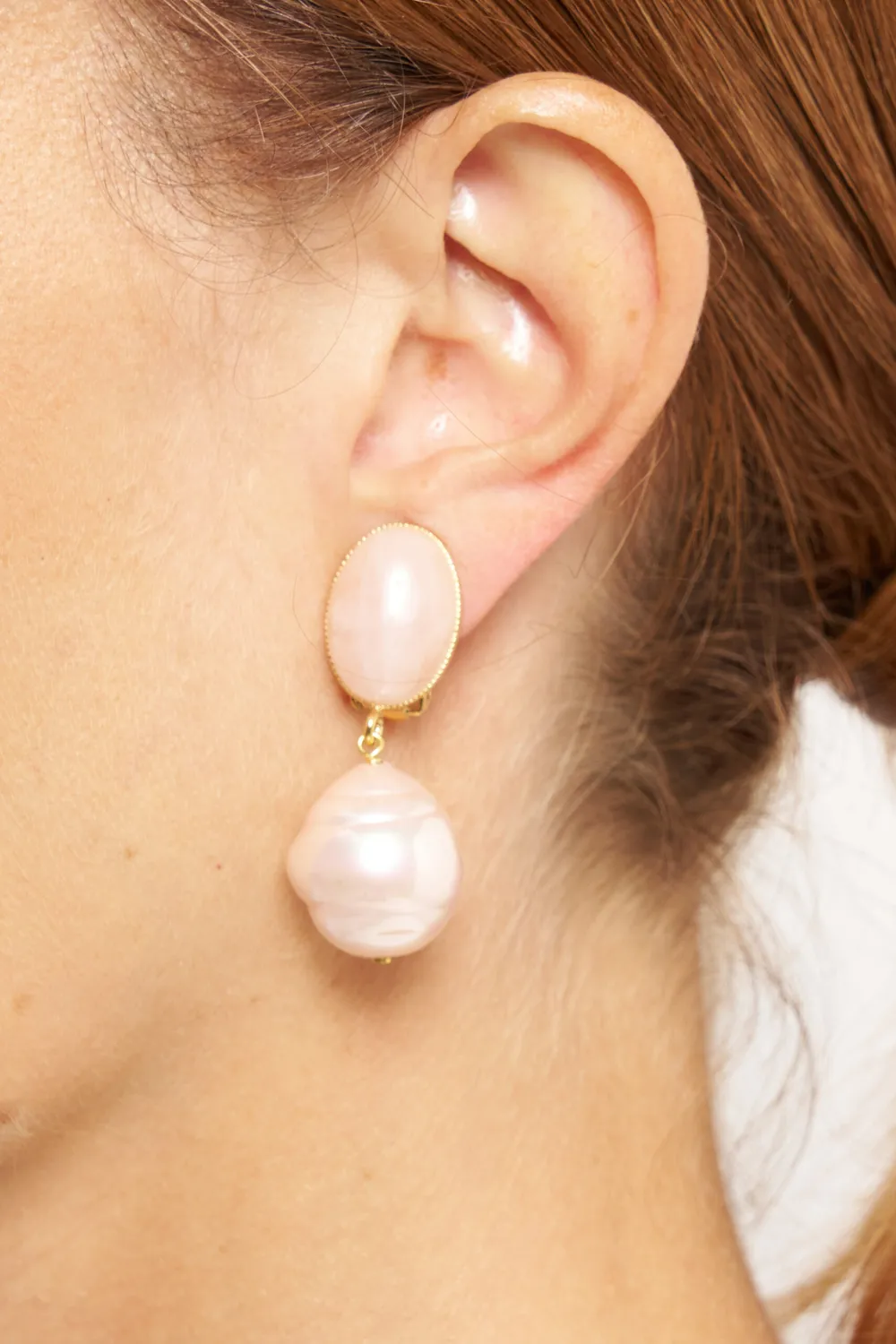Philippe Ferrandis Corfou boucles clips médaillon