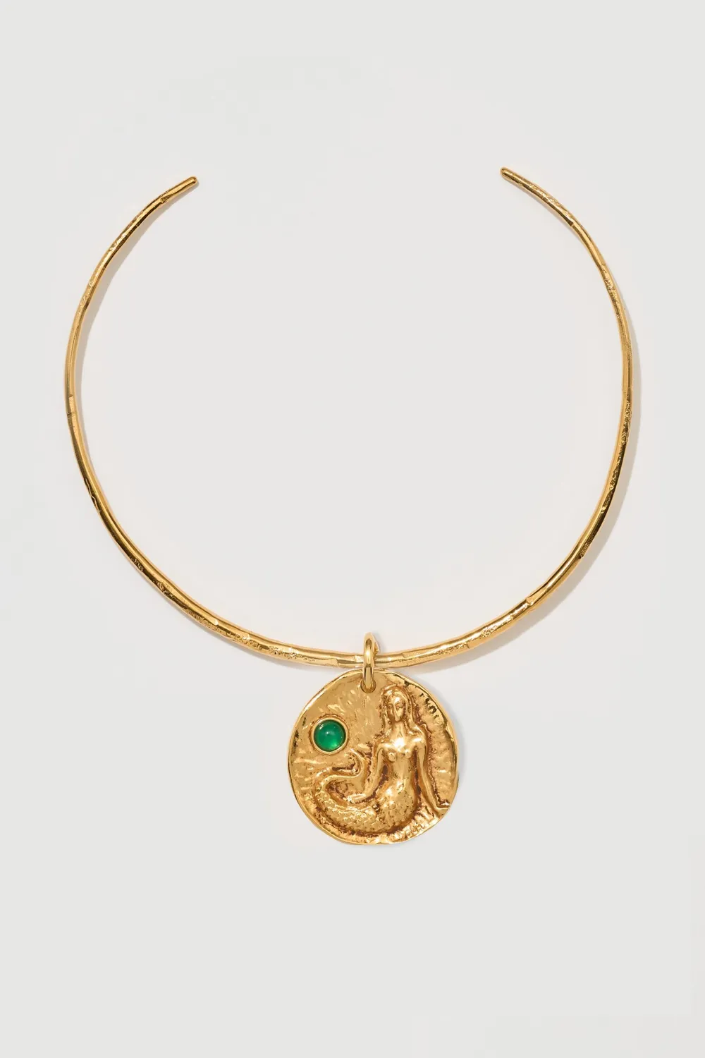Philippe Ferrandis Astrochic collier torque médaille zodiaque