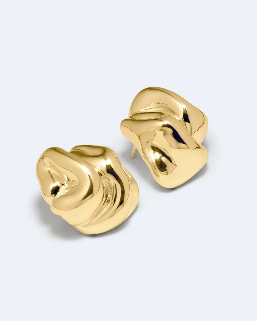 Completedworks Knoll boucles d'oreilles vermeil pendantes
