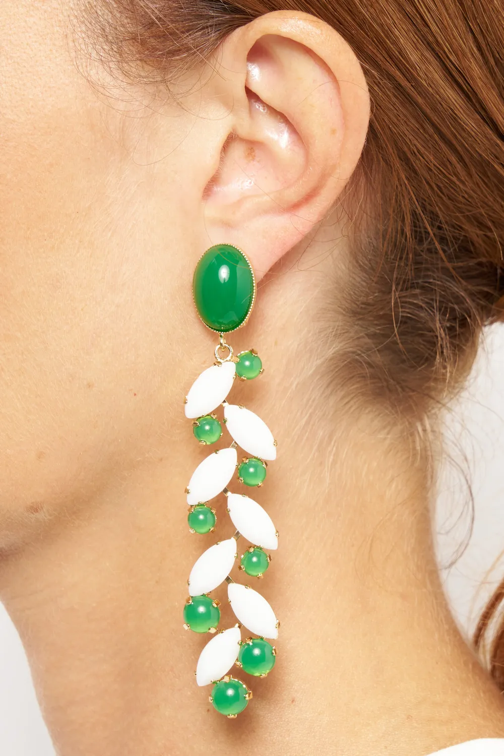 Philippe Ferrandis Croisette boucles clips longues