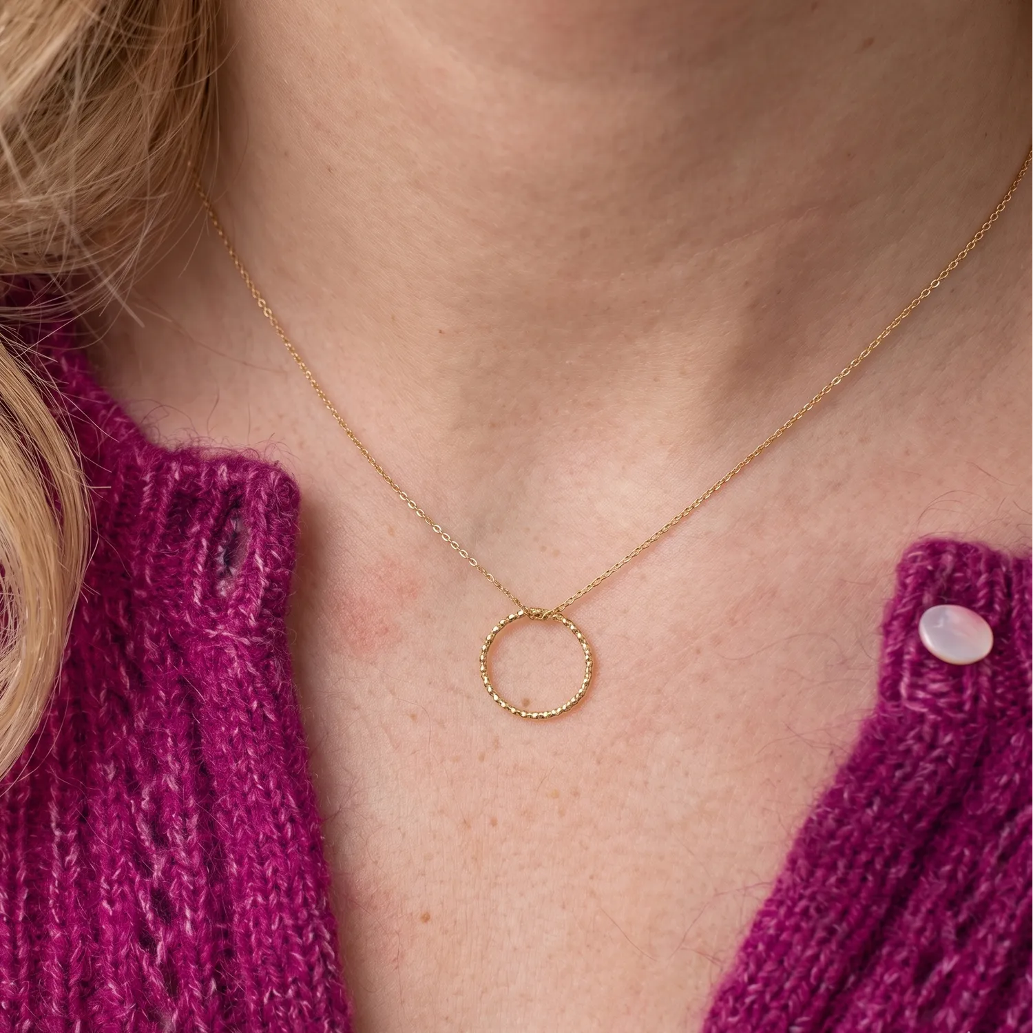Nao de Paris Cercle d'Or coffret collier boucles strass