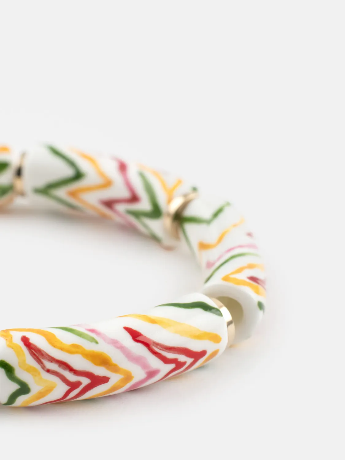 Nach Bijoux Crazy Tiger bracelet perles porcelaine