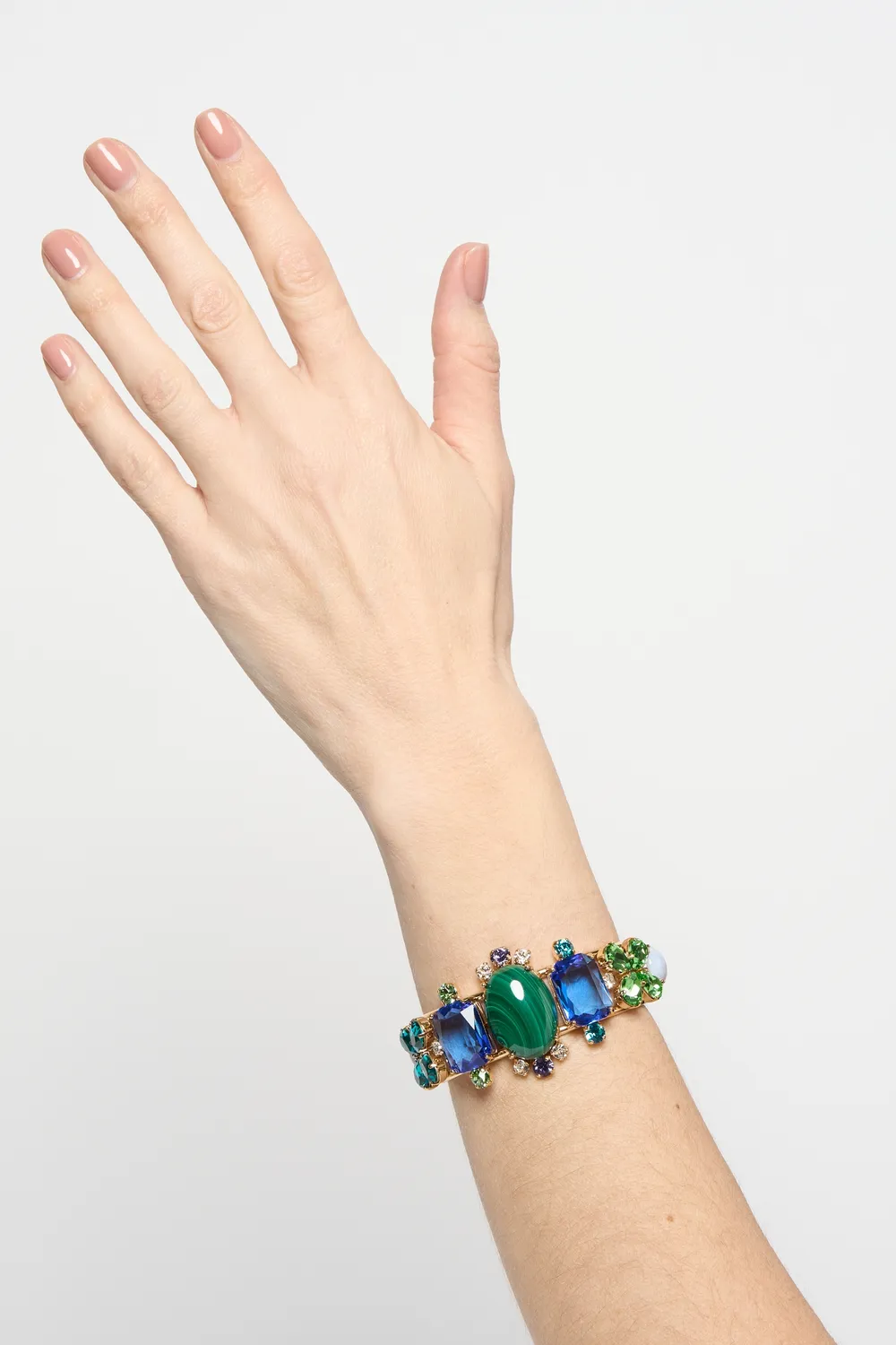 Philippe Ferrandis Castiglione manchette malachite lapis