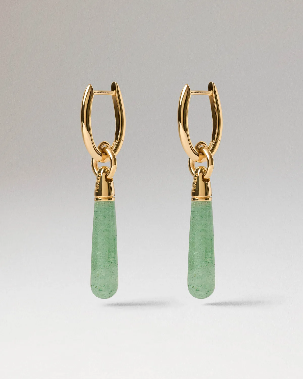 PDPAOLA Icons Jupiter mono boucle aventurine large