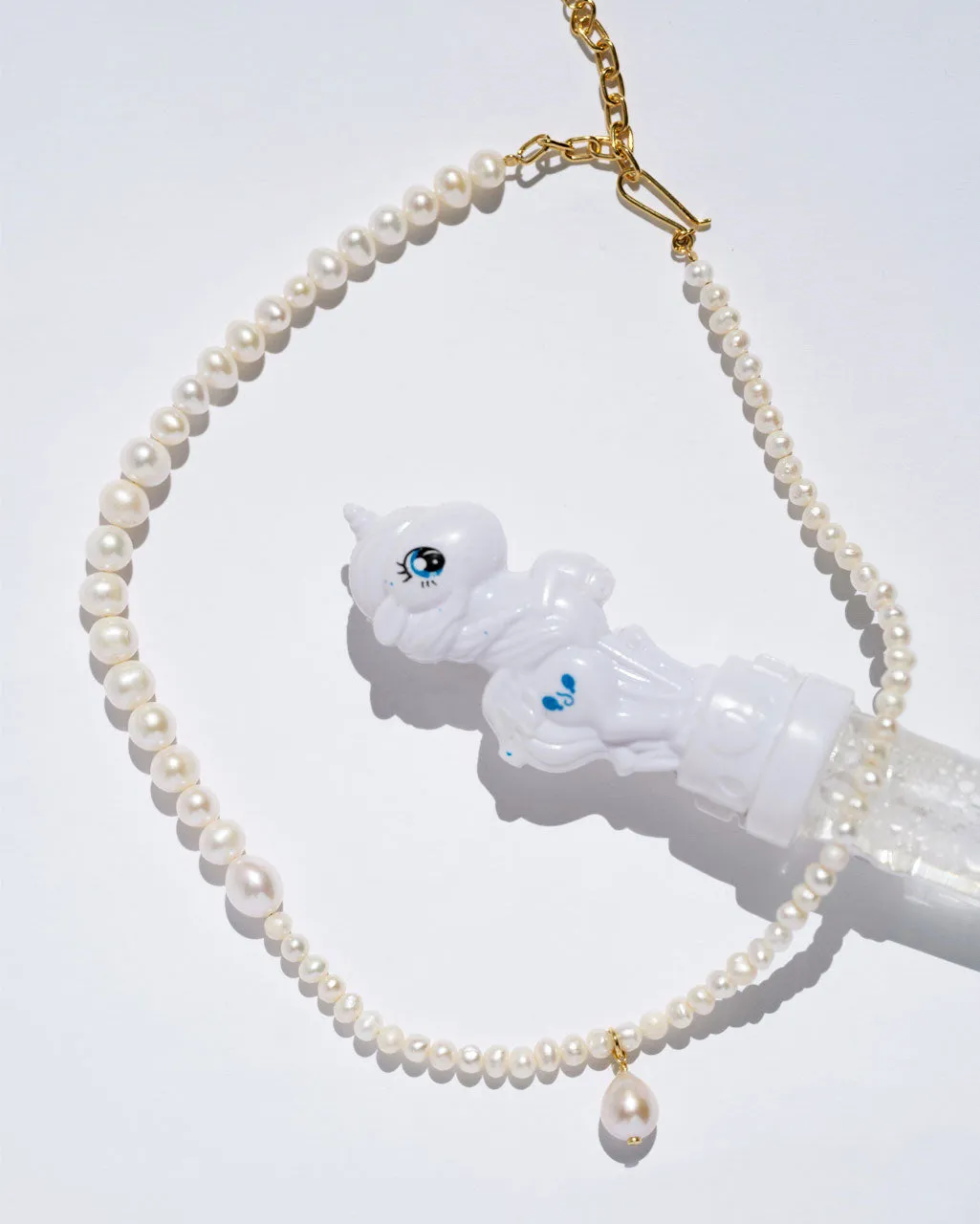 Completedworks Casting Light collier perle vermeil ras-du-cou