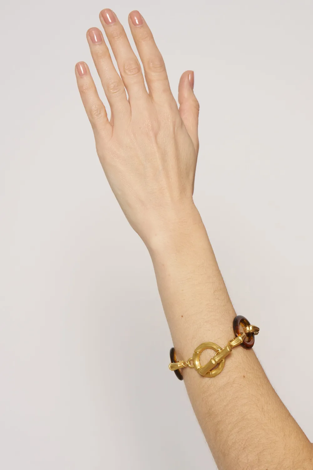 Philippe Ferrandis Bambou bracelet jonc ivoire ambre