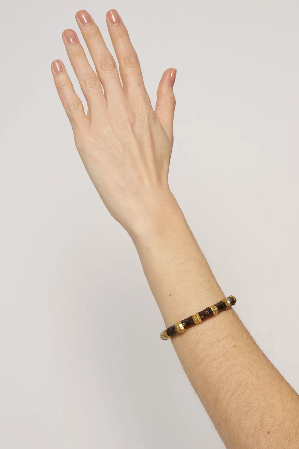 Philippe Ferrandis Bambou bracelet ouvert ivoire écaille