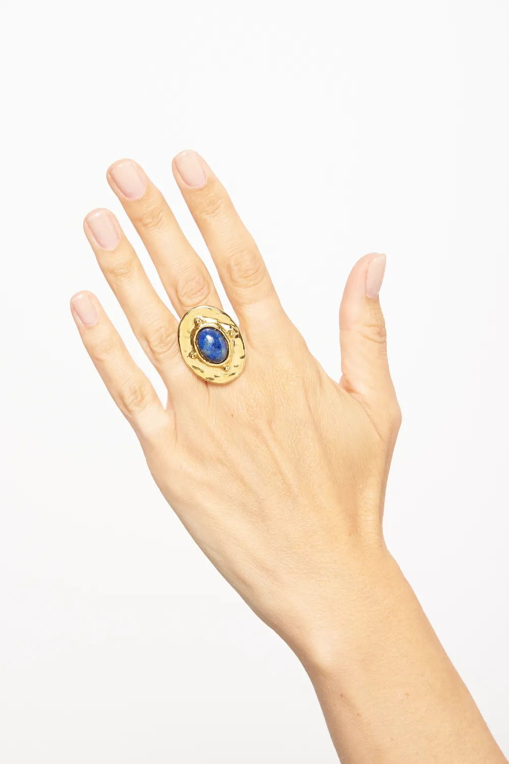Philippe Ferrandis New Gems bague ajustable dorée cristal