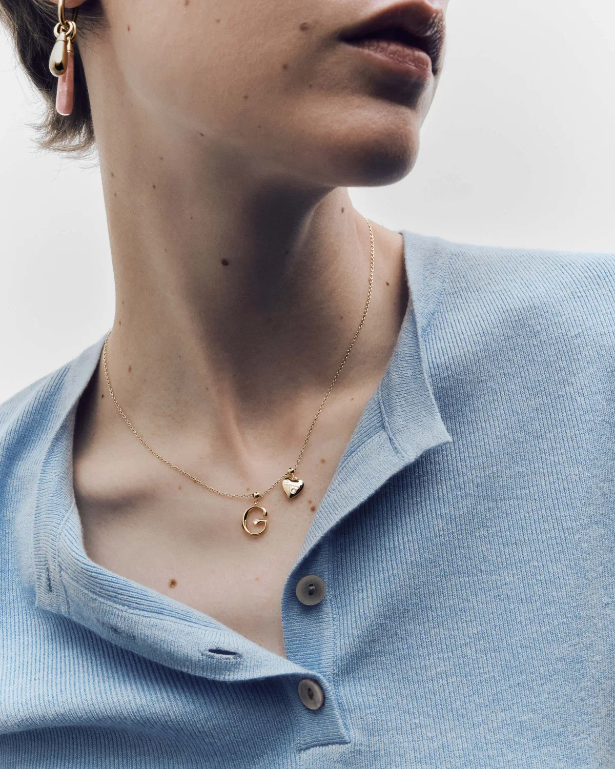 PDPAOLA Forever Mamma charm doré zircone blanche