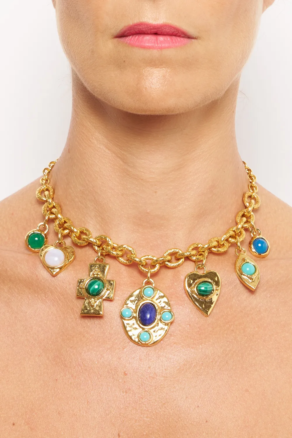 Philippe Ferrandis New Gems Charms collier breloques