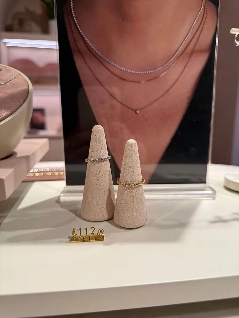 Astrid & Miyu Navette Crystal bague argent cristal navette