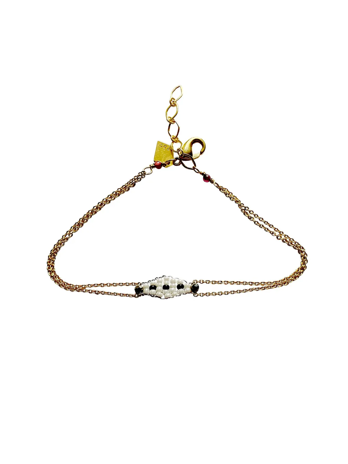 Le Fourbi de Capucine FDC209 bracelet laiton doré pyrite