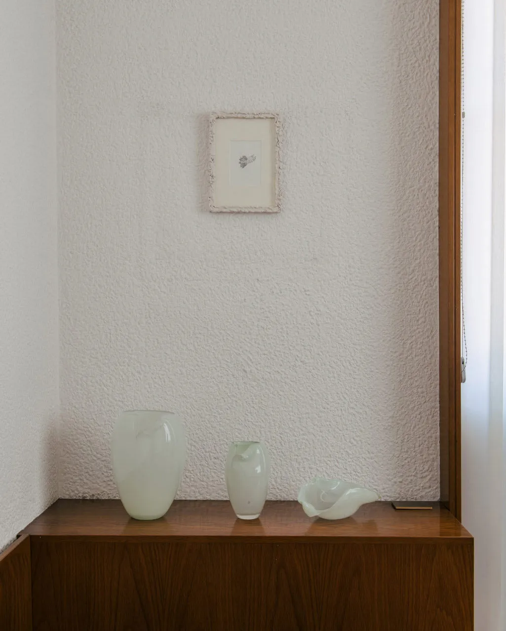 Completedworks B143 vase verre recyclé vert menthe