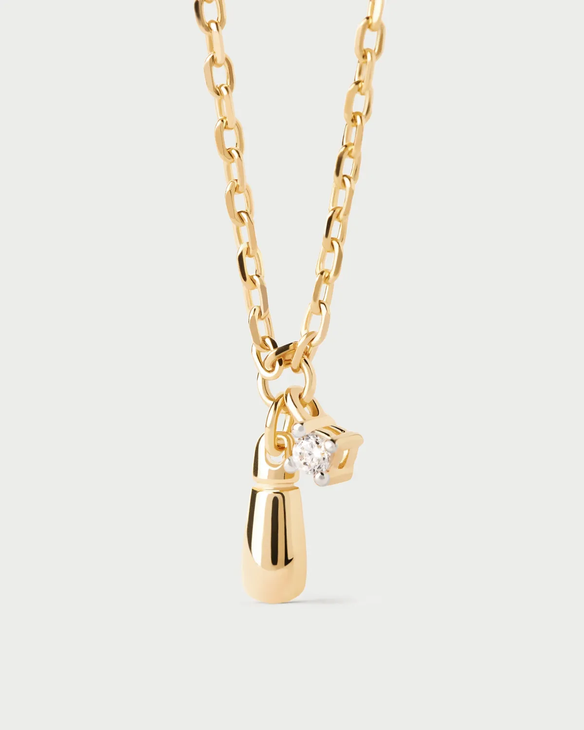 PDPAOLA Kira collier oxyde blanc