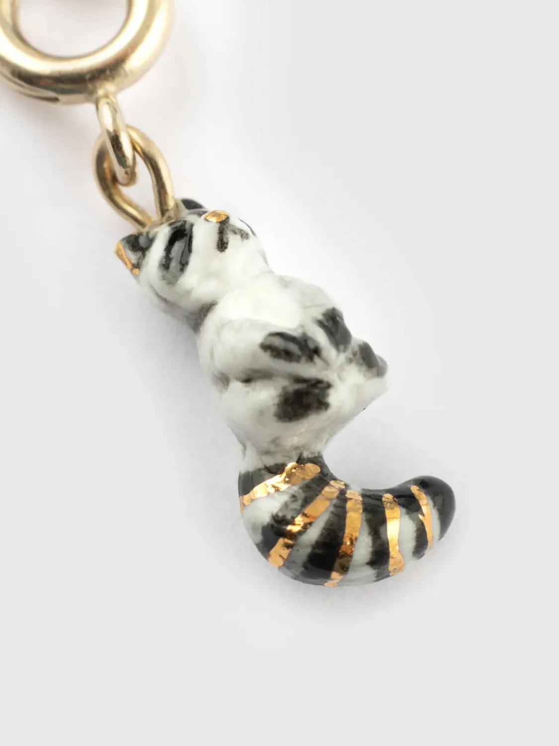 Nach Bijoux Raoul Raton Laveur charms porcelaine Mix Match