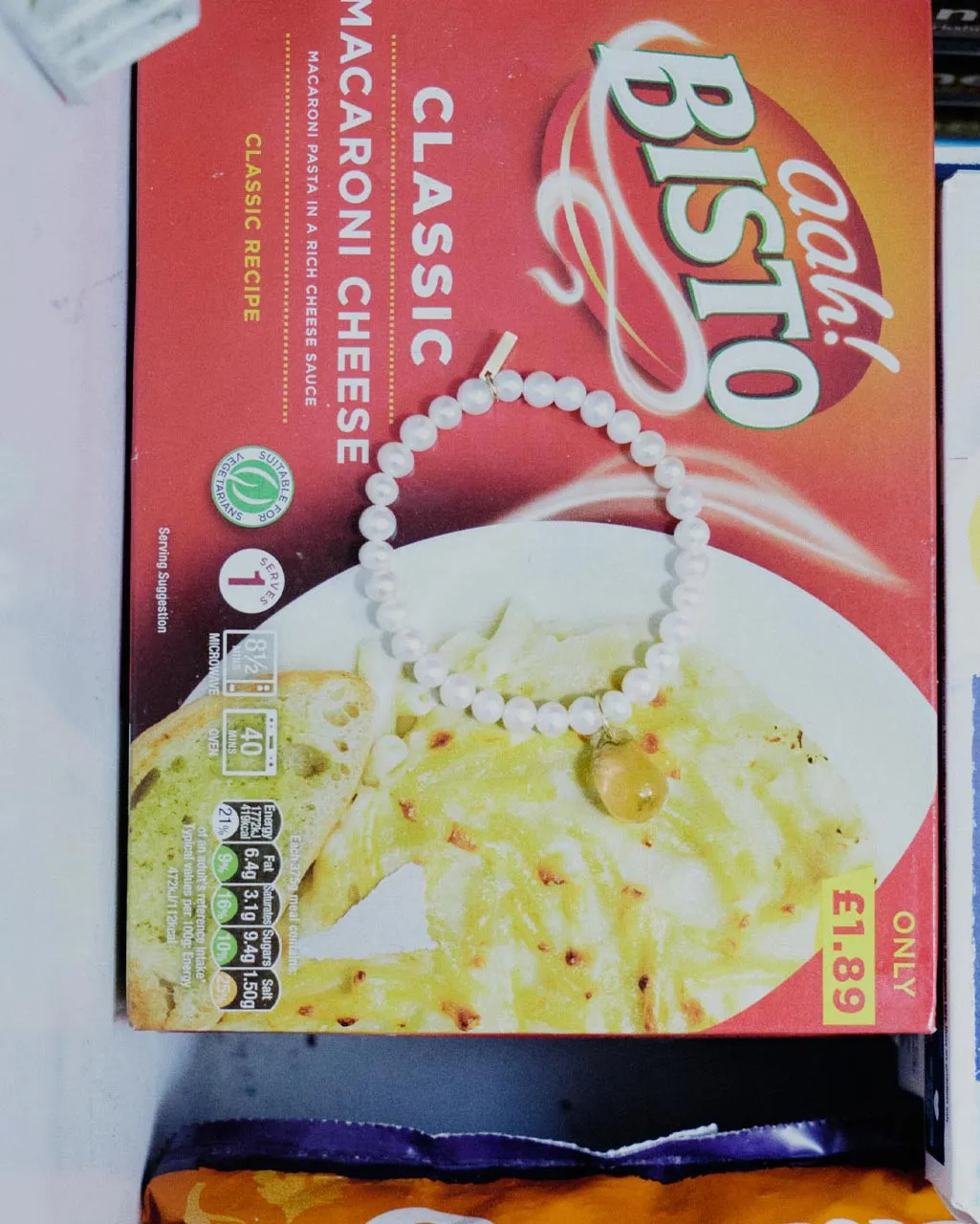 Completedworks Last Roast Potato bracelet perle résine vermeil