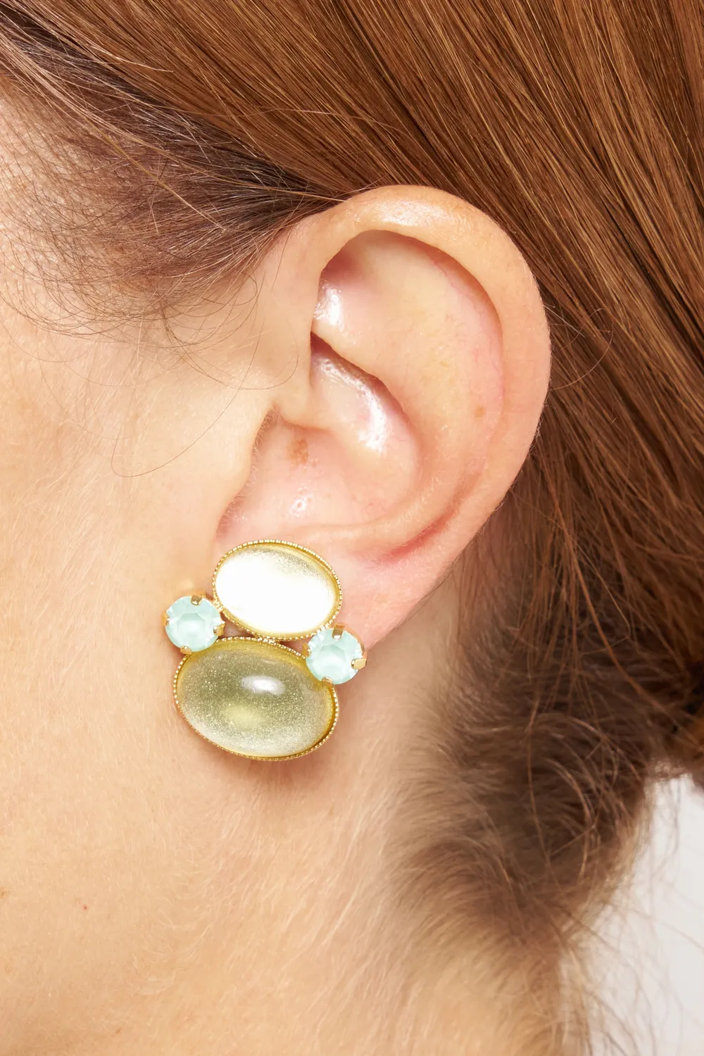 Philippe Ferrandis Sorbet petites boucles clips