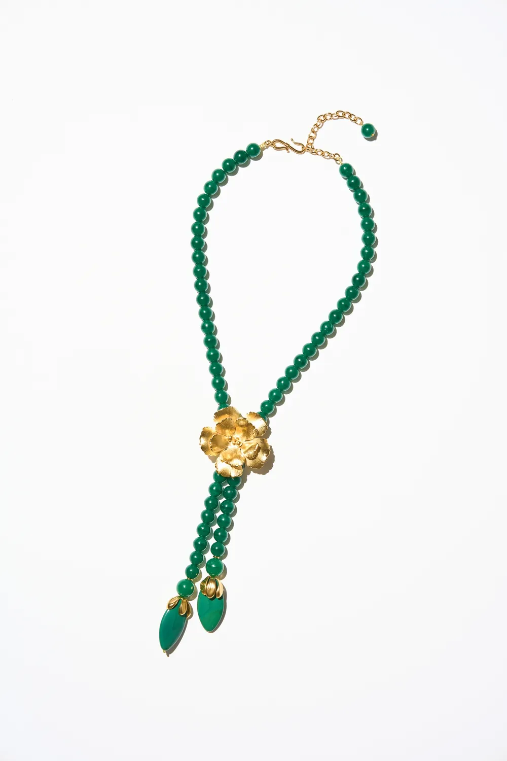 Philippe Ferrandis Magnolia MAG 21 collier cravate noir vert