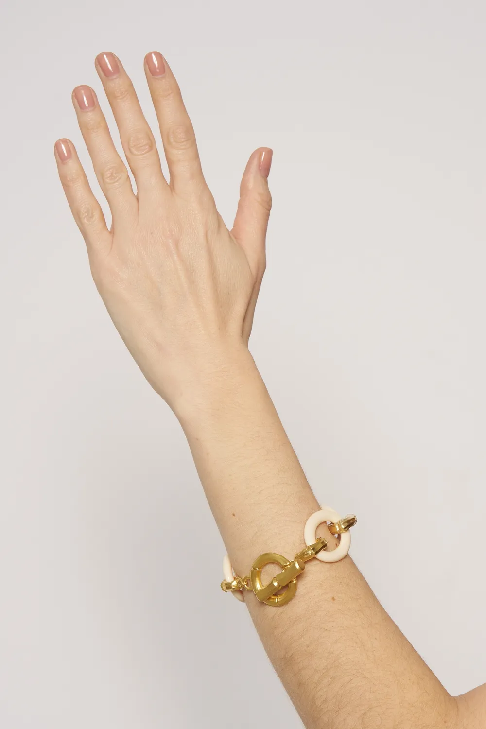 Philippe Ferrandis Bambou bracelet jonc ivoire ambre